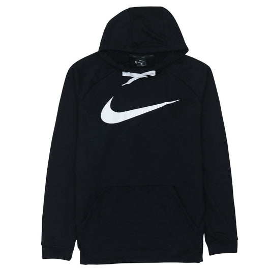 Nike Men's Black Dri-FIT Logo Pullover Hoodie Size L