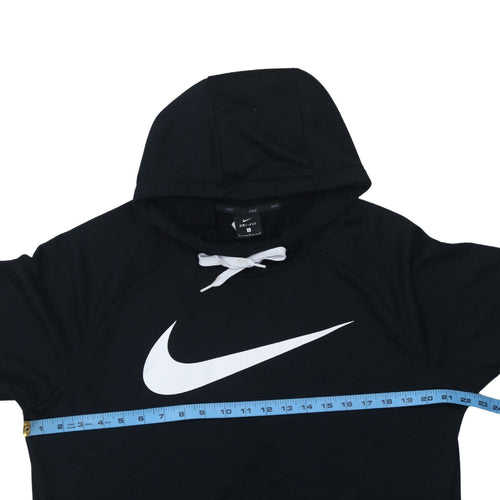 Nike Men's Black Dri-FIT Logo Pullover Hoodie Size L