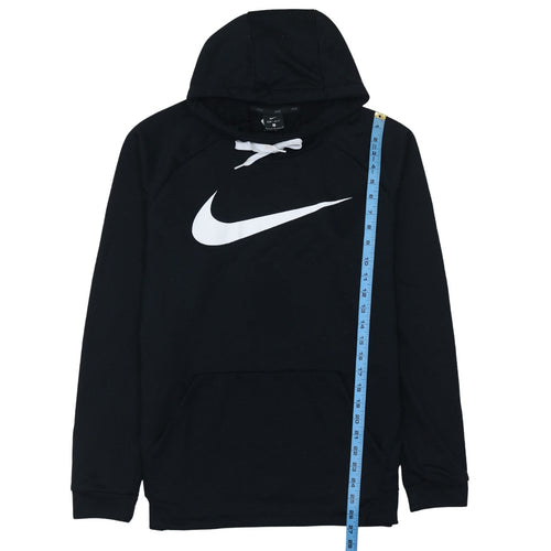 Nike Men's Black Dri-FIT Logo Pullover Hoodie Size L