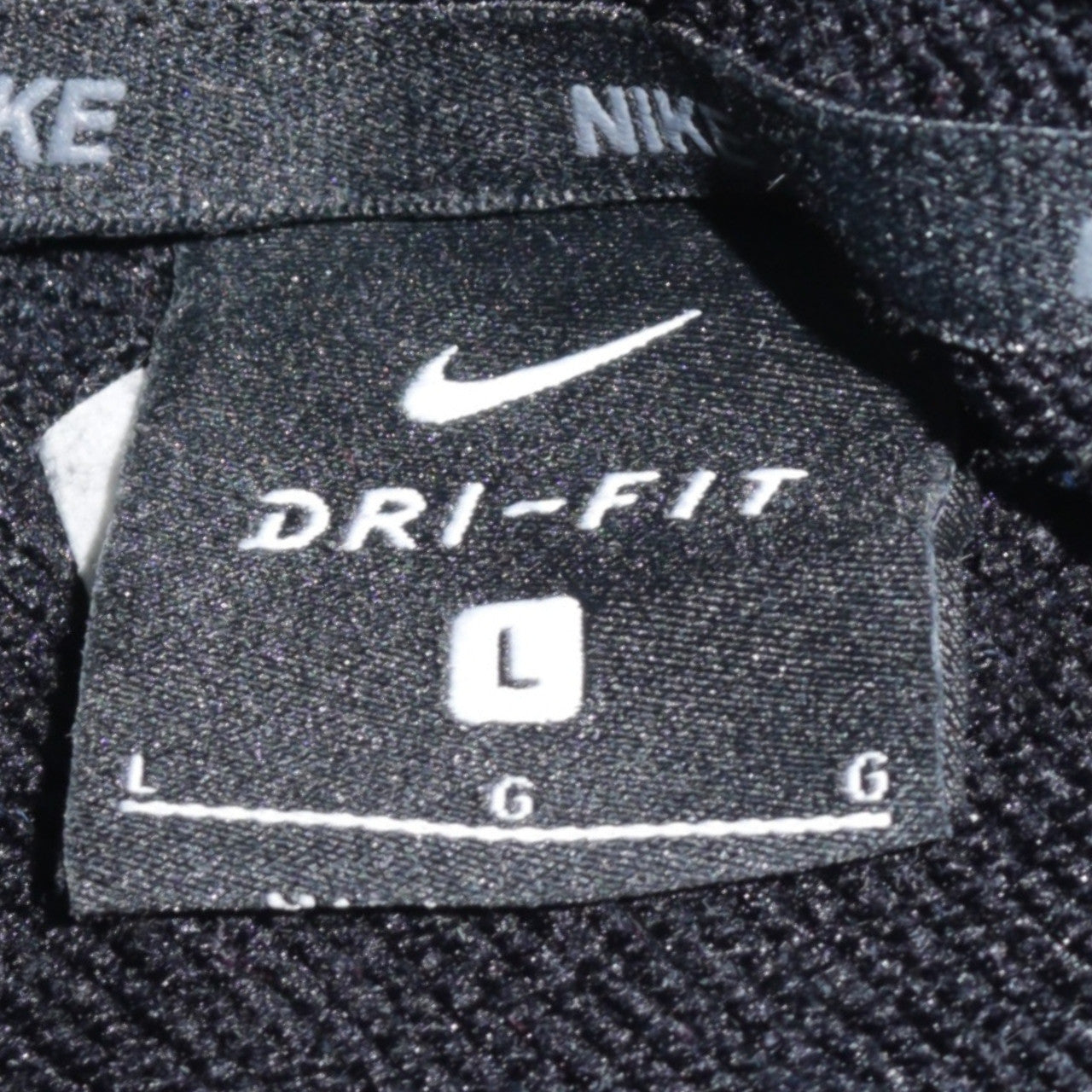 Nike Men's Black Dri-FIT Logo Pullover Hoodie Size L