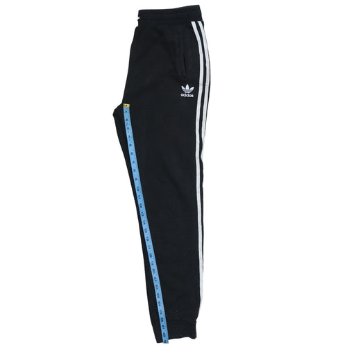 Adidas Boys Black Jogger Trousers 15-16 Years Elastic Waist Pockets