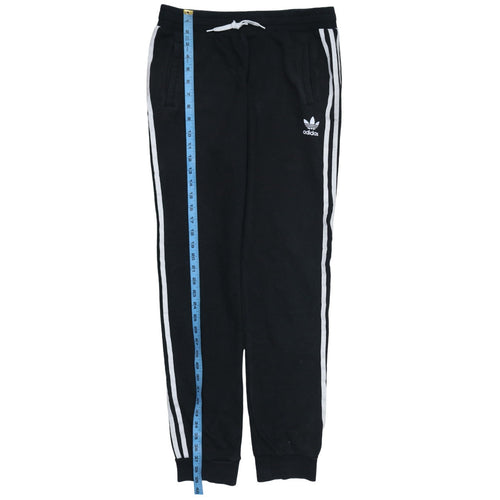 Adidas Boys Black Jogger Trousers 15-16 Years Elastic Waist Pockets