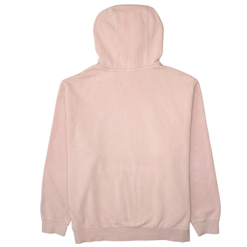 Nike Womens Pink Pullover Hoodie XL Cotton Blend Casual Sweatshirt
