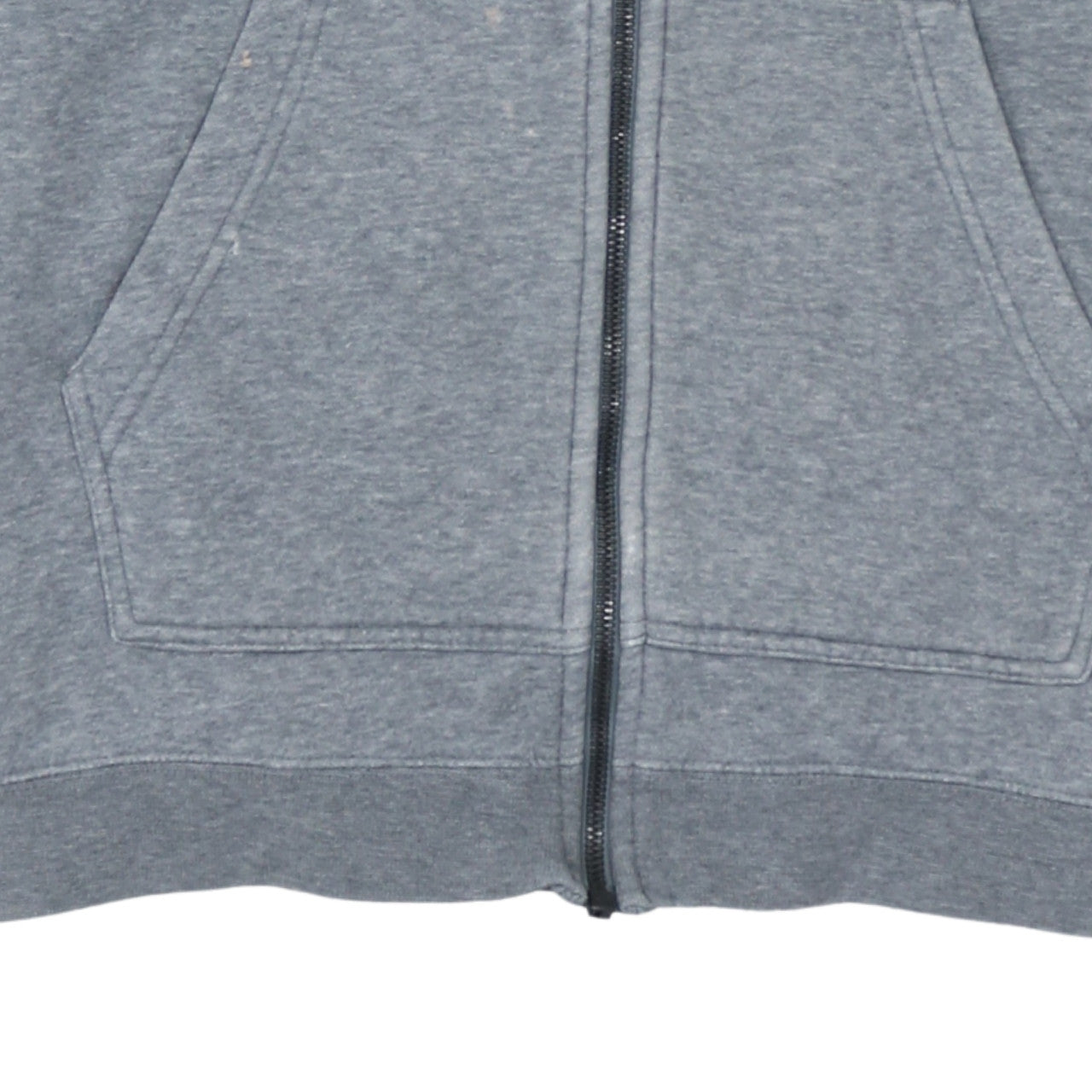 Nike Men's Grey Full Zip Hoodie M Regular Fit