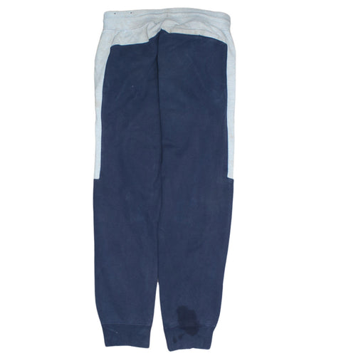 Nike Men's Blue Air Jogger Trousers Size M Fleece Drawstring