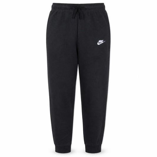 Front view of Nike Men’s Black Fleece Sweatpants Small Regular Fit Tapered Joggers