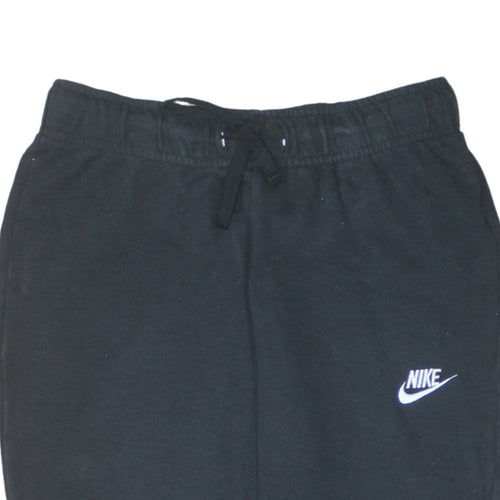 Nike Men’s Black Fleece Sweatpants Small Regular Fit Tapered Joggers