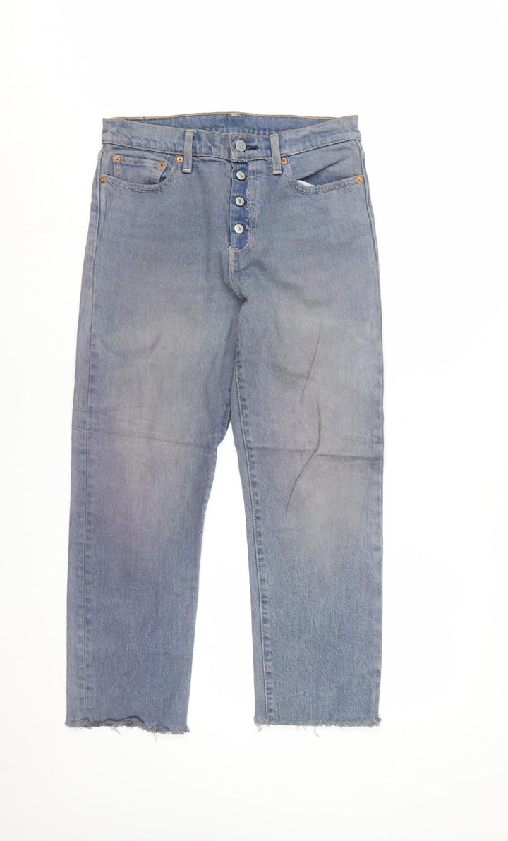 Levi's Women's Blue Straight Leg High Rise Jeans Size 29