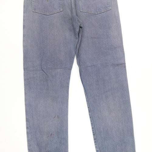 Levi's Women's Blue Straight Leg High Rise Jeans Size 29