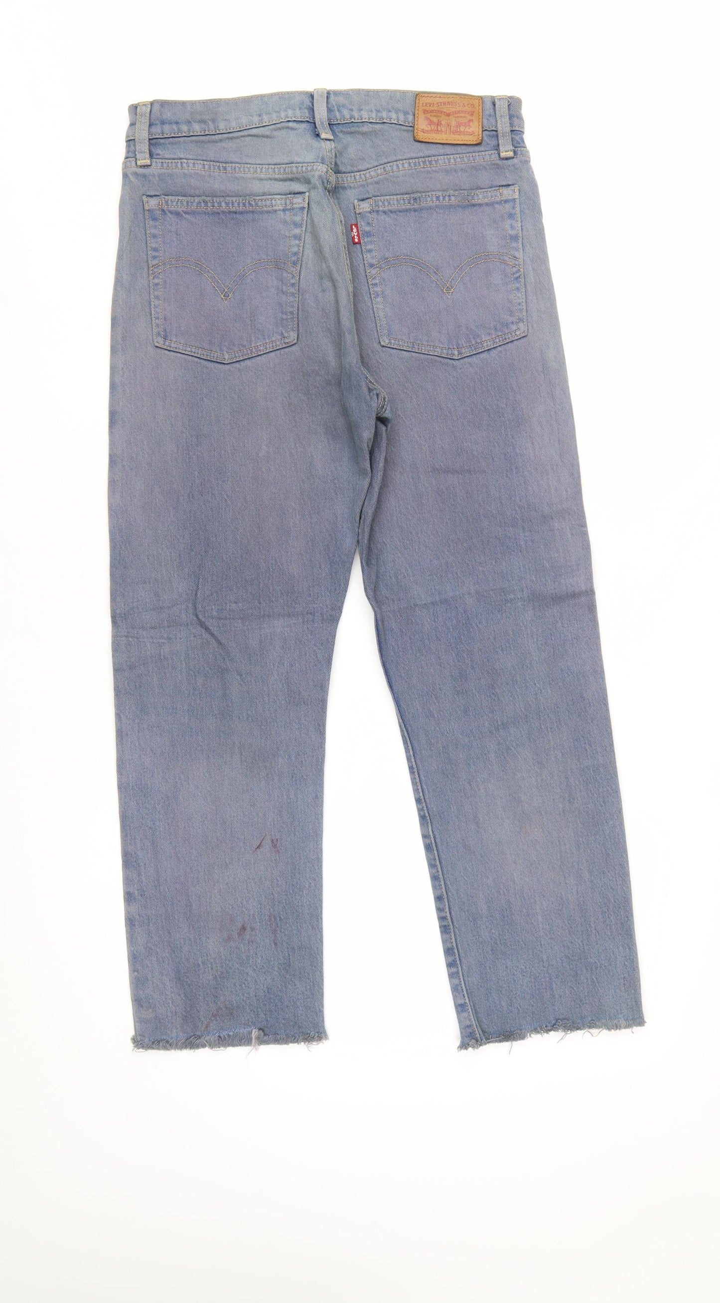 Levi's Women's Blue Straight Leg High Rise Jeans Size 29