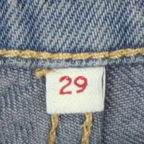 Levi's Women's Blue Straight Leg High Rise Jeans Size 29