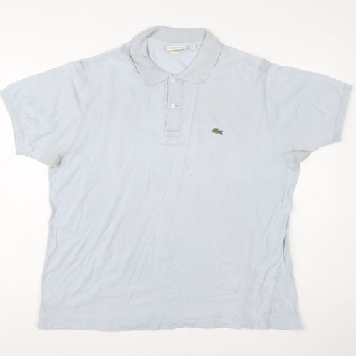 Lacoste Men's Blue Classic Fit Cotton Polo Shirt 2XL
