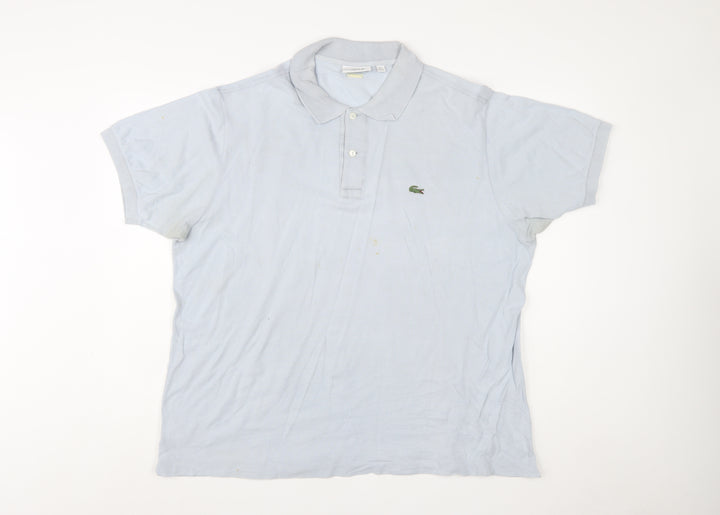 Lacoste Men's Blue Classic Fit Cotton Polo Shirt 2XL