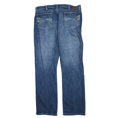 Wrangler 20X Men's Blue Straight Leg Denim Jeans 38x34 Regular Fit