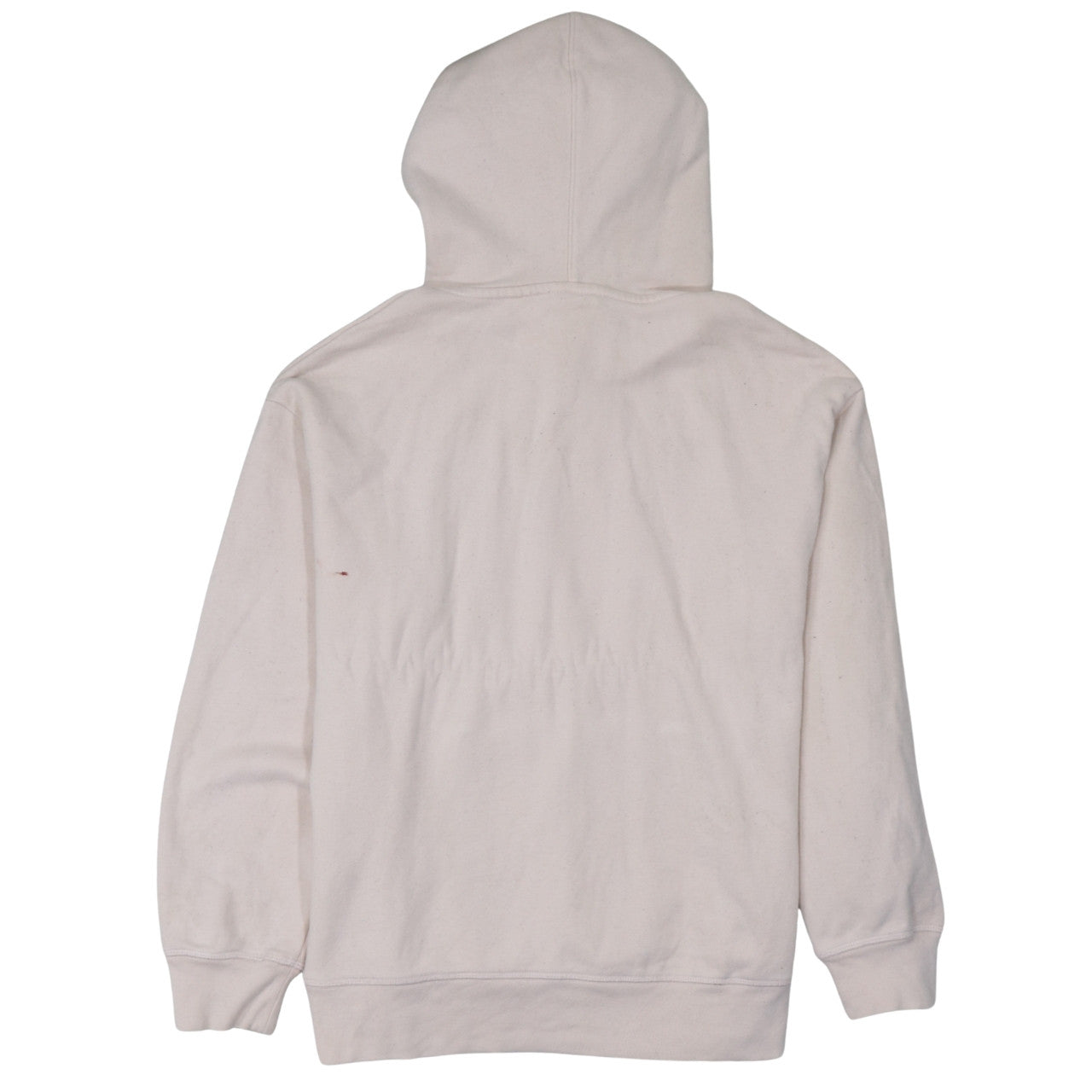 Levi's Men's Beige Pullover Hoodie Size M Logo Fleece Sweatshirt
