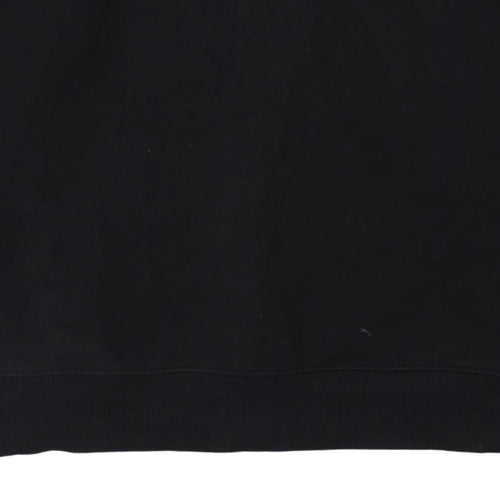 Dickies Men's Black 2XL Crew Neck Pullover Sweatshirt Heavyweight Logo