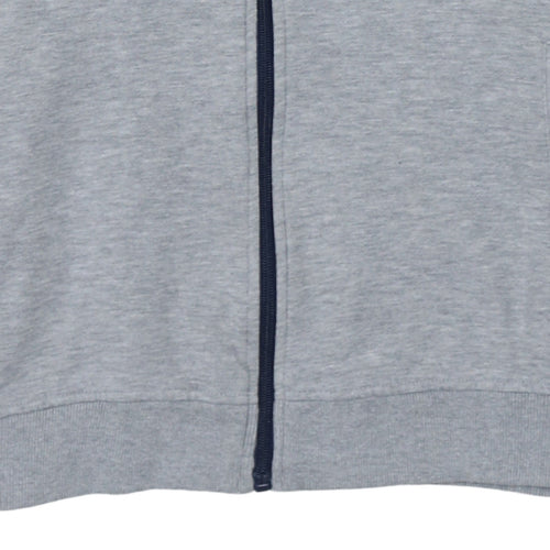 Fila Teens Blue Grey Full Zip Hoodie 164cm Regular Fit
