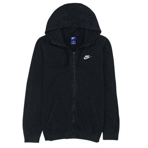 Nike Men's Black Full Zip Hoodie Size S Regular Fit