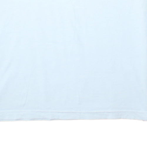 Adidas Men's White Large Graphic Logo Short Sleeve T-Shirt
