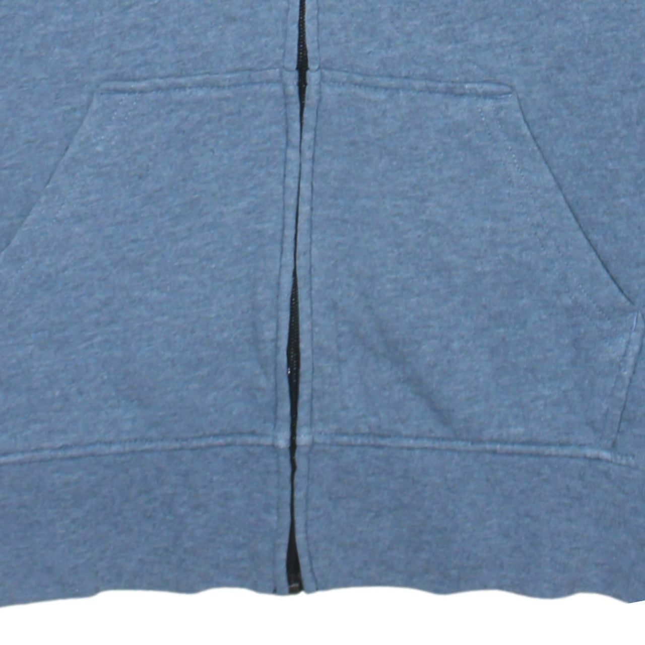 Vans Men's Blue Full Zip Hoodie Medium Cotton Blend Casual Streetwear