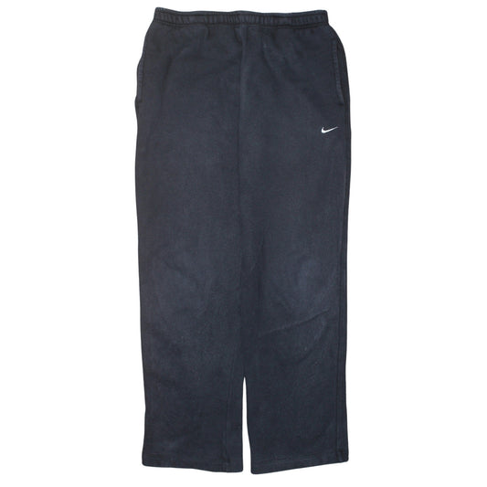 Nike Men's Black Fleece Sweatpants Size S Regular Fit Athletic Trousers