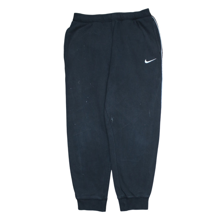 Nike Men's Black M Sports Jogger Sweatpants with Side Stripe