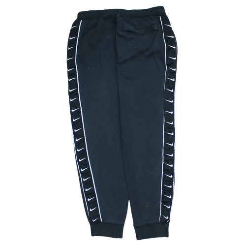 Nike Men's Black M Sports Jogger Sweatpants with Side Stripe