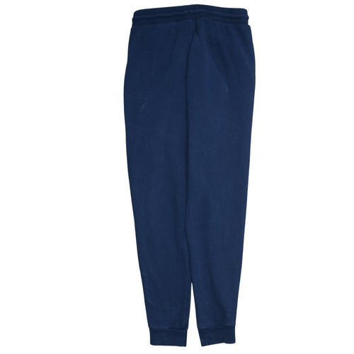 Adidas Men's Blue Joggers Size S Fleece Tapered Activewear Trousers