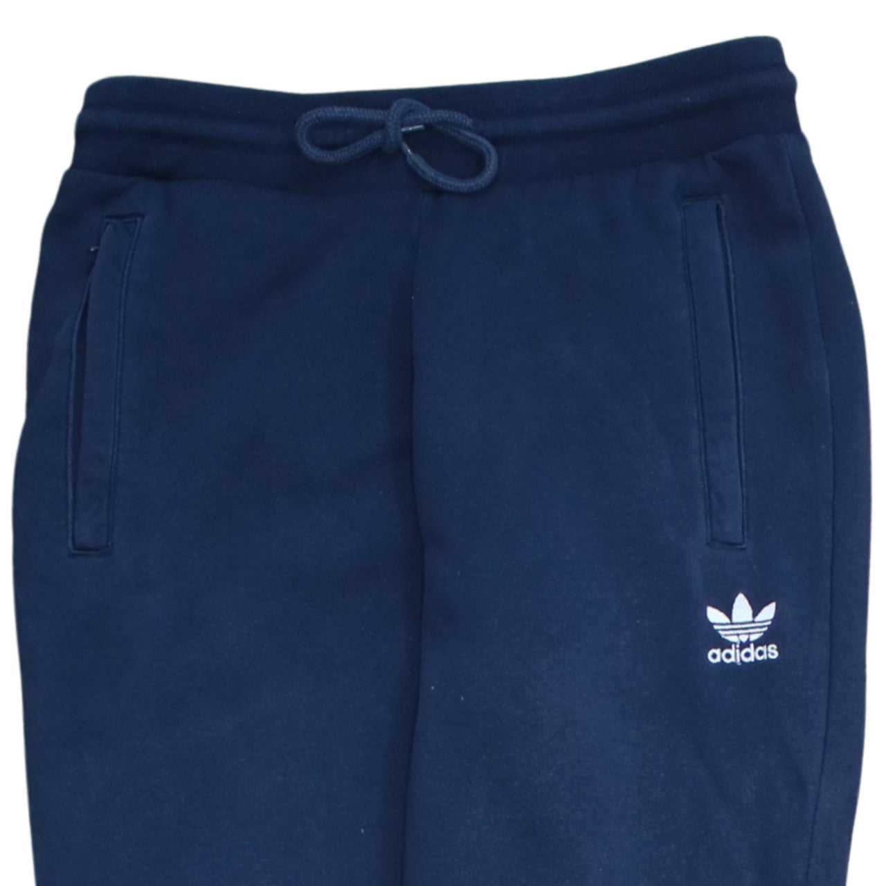 Adidas Men's Blue Joggers Size S Fleece Tapered Activewear Trousers