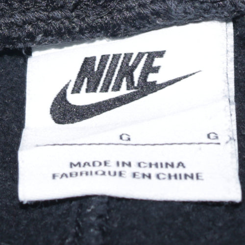 Nike Men's Black Fleece Jogger Sweatpants L Regular Fit