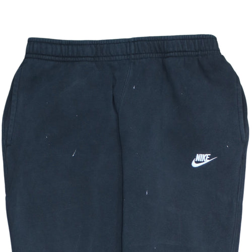 Nike Men's Black Fleece Jogger Sweatpants L Regular Fit