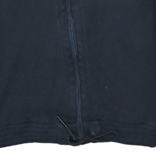 G-Star Men's Black 2XL Full Zip Collared Sweatshirt