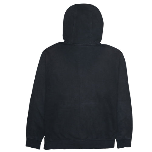 Nike Men’s Black XL Full Zip Hoodie Just Do It Graphic Hooded Sweatshirt