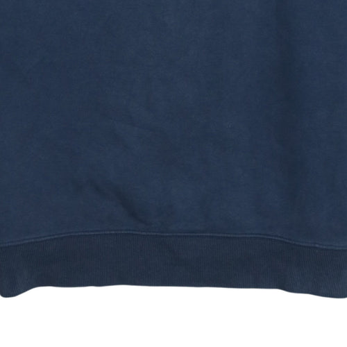 Tommy Jeans Mens Blue Logo Crew Neck Sweatshirt Size L