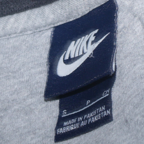 Nike Men Black Small Full Zip Fleece Hoodie Sweatshirt