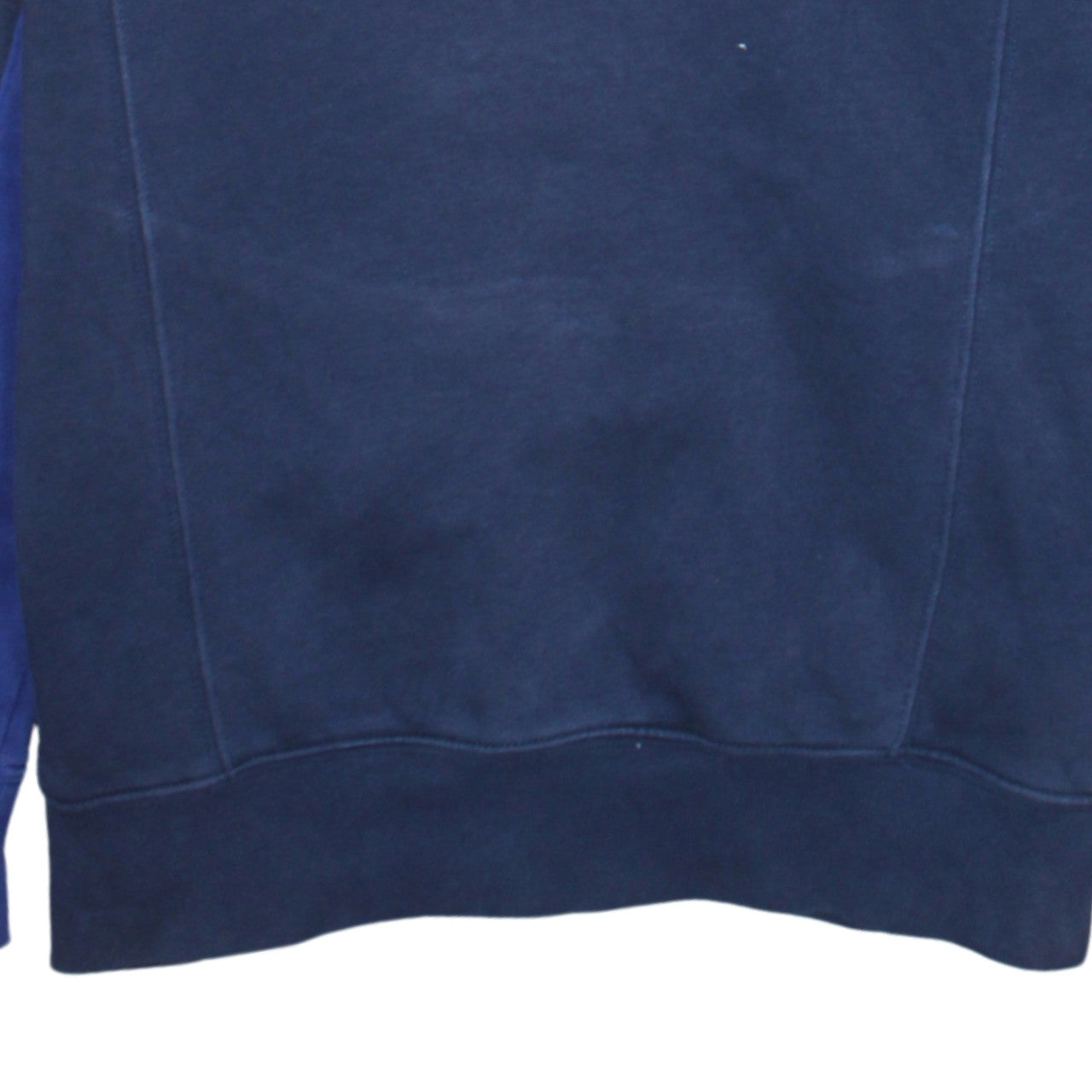 Nike Men's Blue Colour Block Pullover Hoodie XS