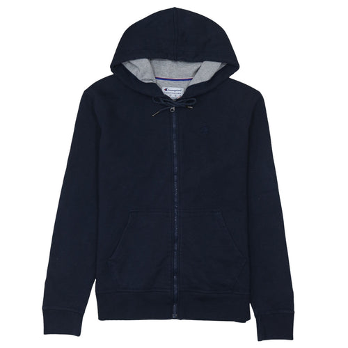 Champion Men's Blue Full Zip Hoodie Small Regular Fit
