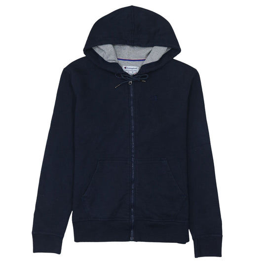 Champion Men's Blue Full Zip Hoodie Small Regular Fit