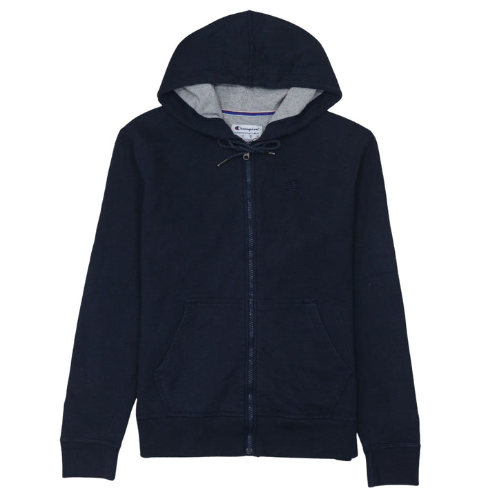 Champion Men's Blue Full Zip Hoodie Small Regular Fit