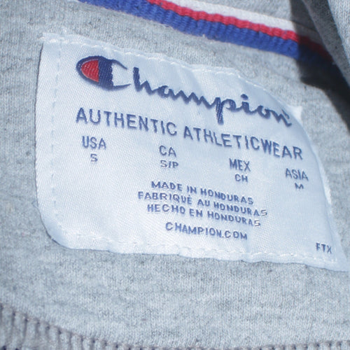 Champion Men's Blue Full Zip Hoodie Small Regular Fit