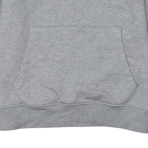 Tommy Hilfiger Women Grey Pullover Hoodie 100% Cotton Size M