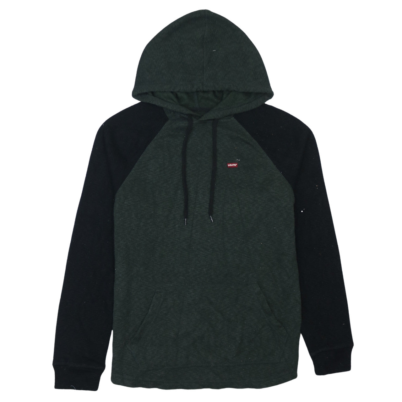 Levi's Men's Green Pullover Hoodie Size S Long Sleeve