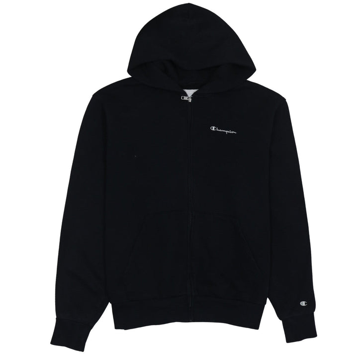 Champion Men’s Black Full Zip Hoodie XL Regular Fit Fleece