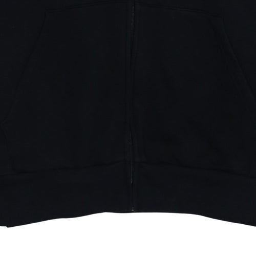 Champion Men’s Black Full Zip Hoodie XL Regular Fit Fleece