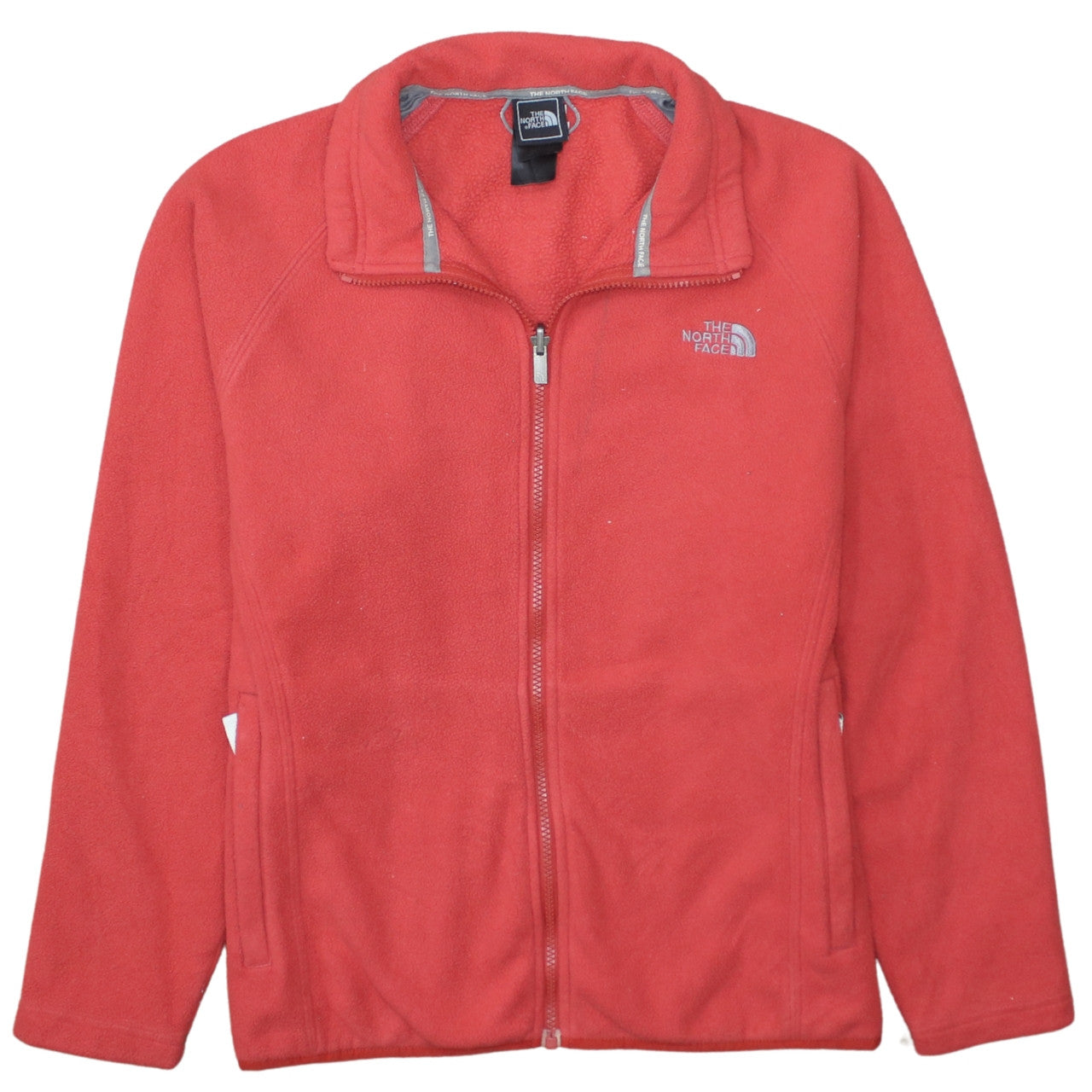 The North Face Men's Red Fleece Full Zip Outdoor Jacket Size M
