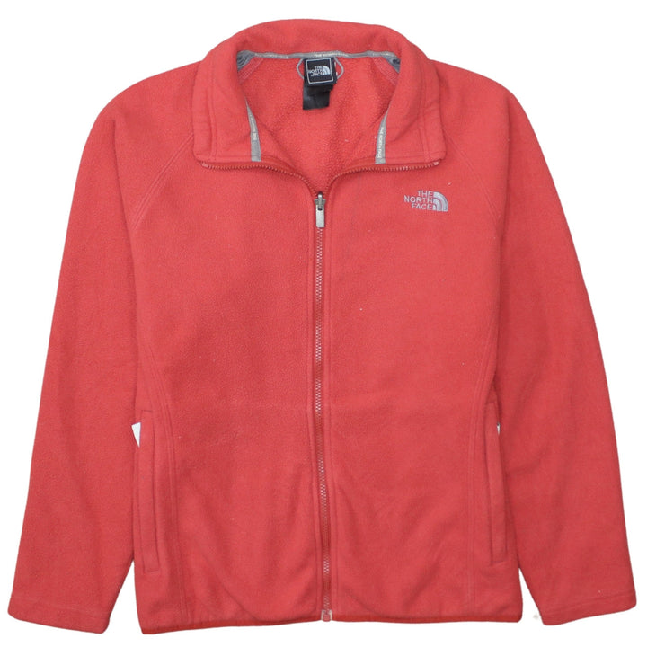 The North Face Men's Red Fleece Full Zip Outdoor Jacket Size M
