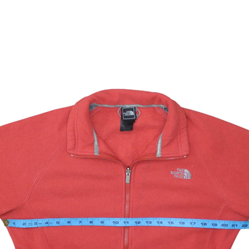 The North Face Men's Red Fleece Full Zip Outdoor Jacket Size M