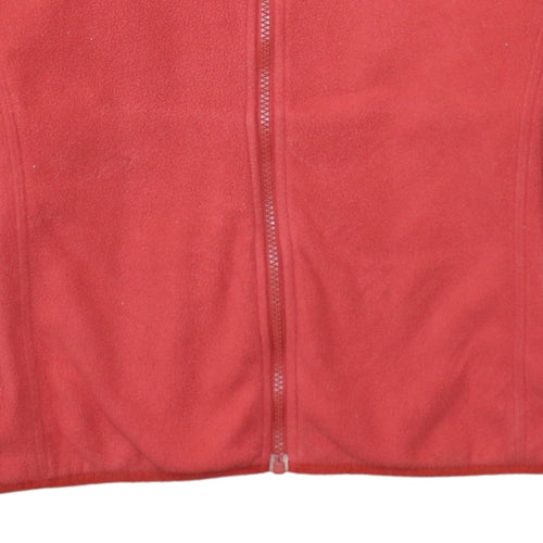 The North Face Men's Red Fleece Full Zip Outdoor Jacket Size M