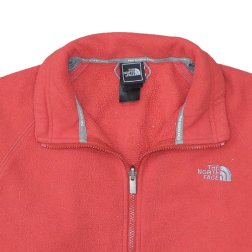 The North Face Men's Red Fleece Full Zip Outdoor Jacket Size M