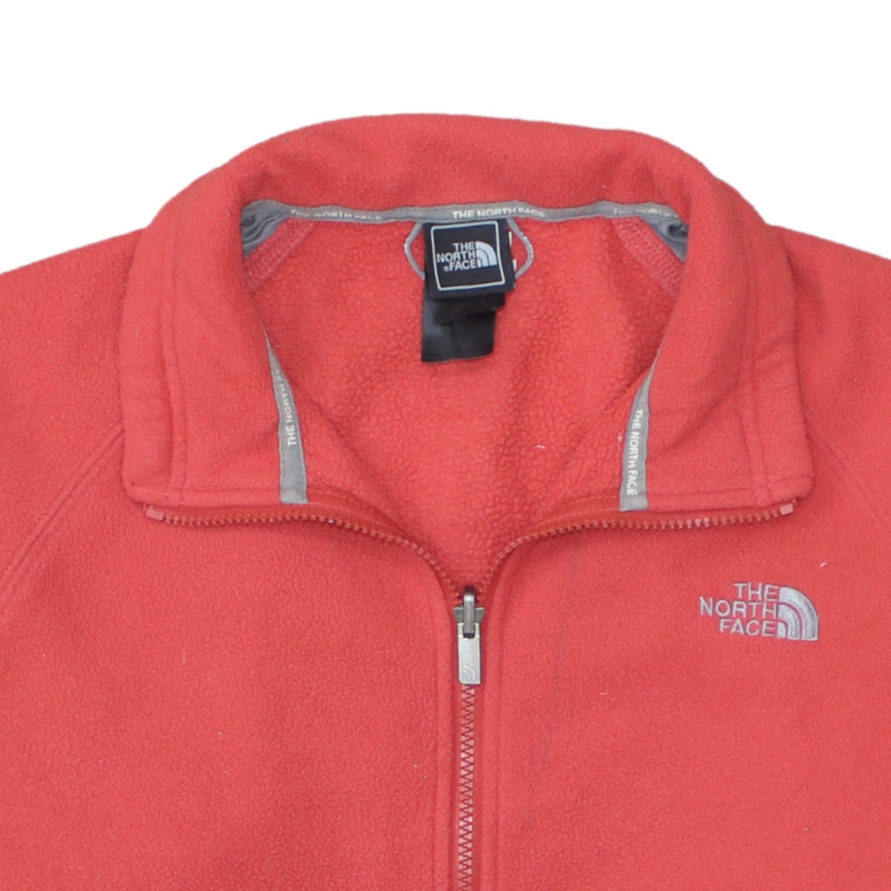 The North Face Men's Red Fleece Full Zip Outdoor Jacket Size M